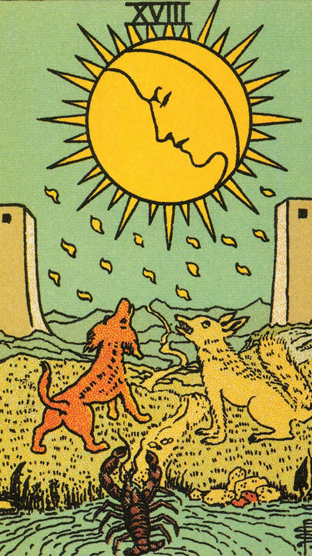Combinazioni delle carte Il Matto e La Luna