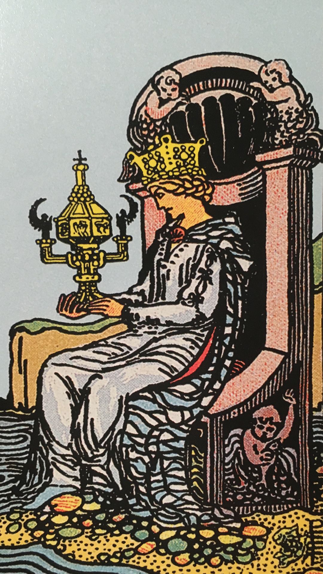 Combinazioni delle carte Il Matto e Regina di Coppe