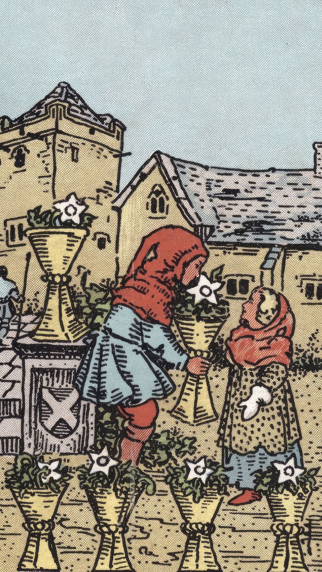 Combinazioni delle carte Il Matto e Sei di Coppe