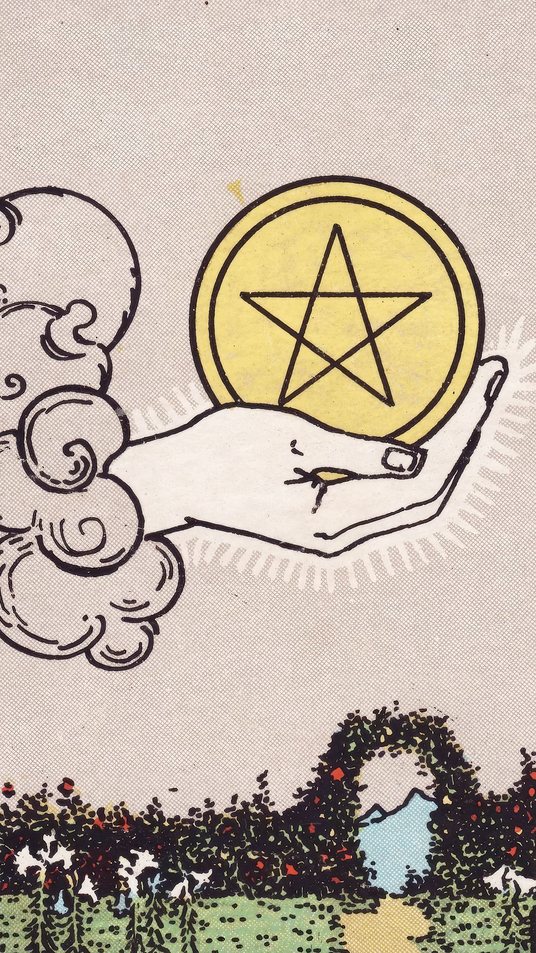 Significato della Carta dei Tarocchi Asso di Denari
