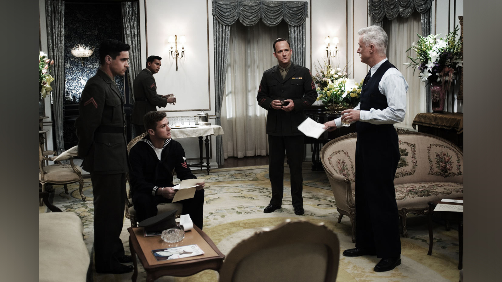 Una scena dal film 'Flags of Our Fathers'