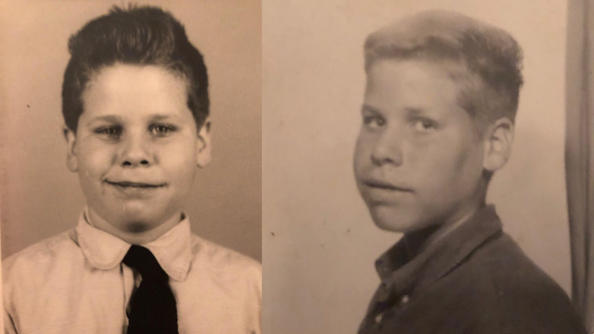 Ron Perlman da bambino