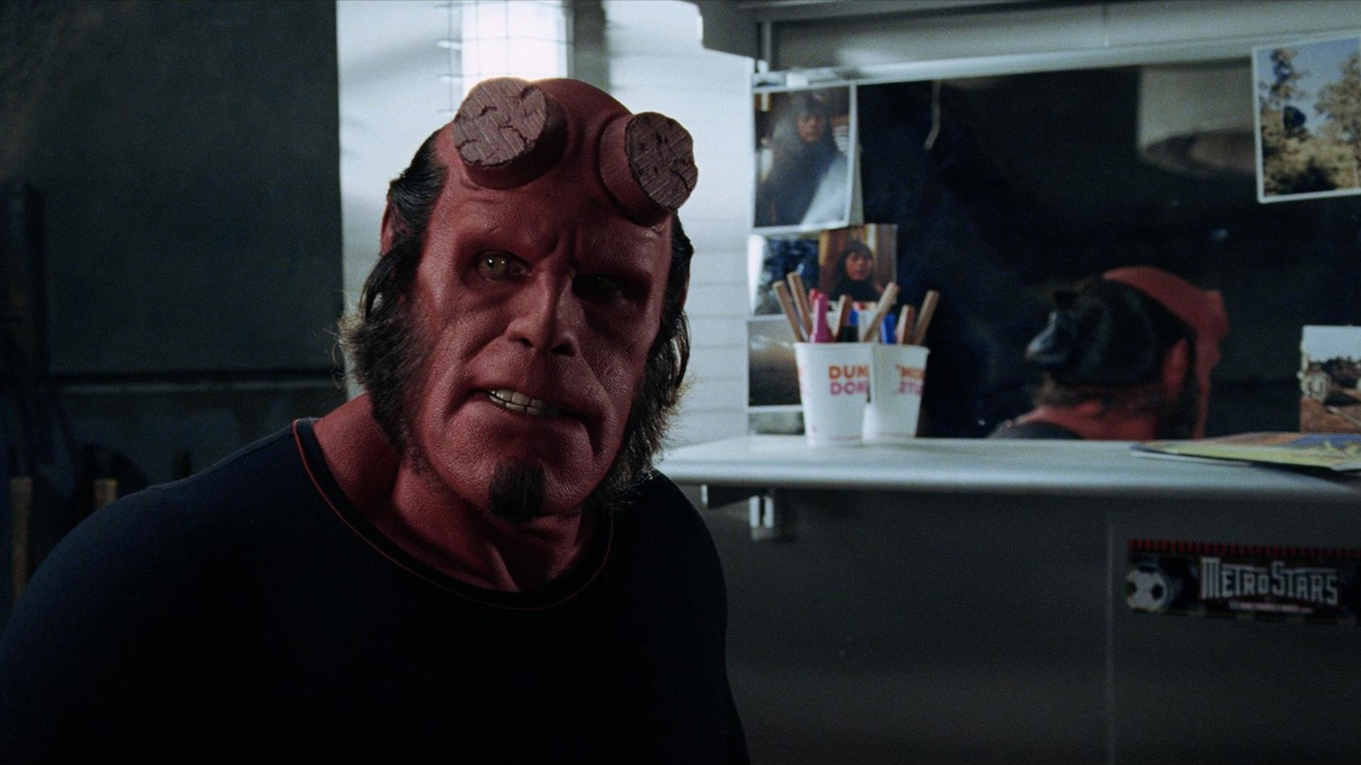 Ron Perlman come Hellboy