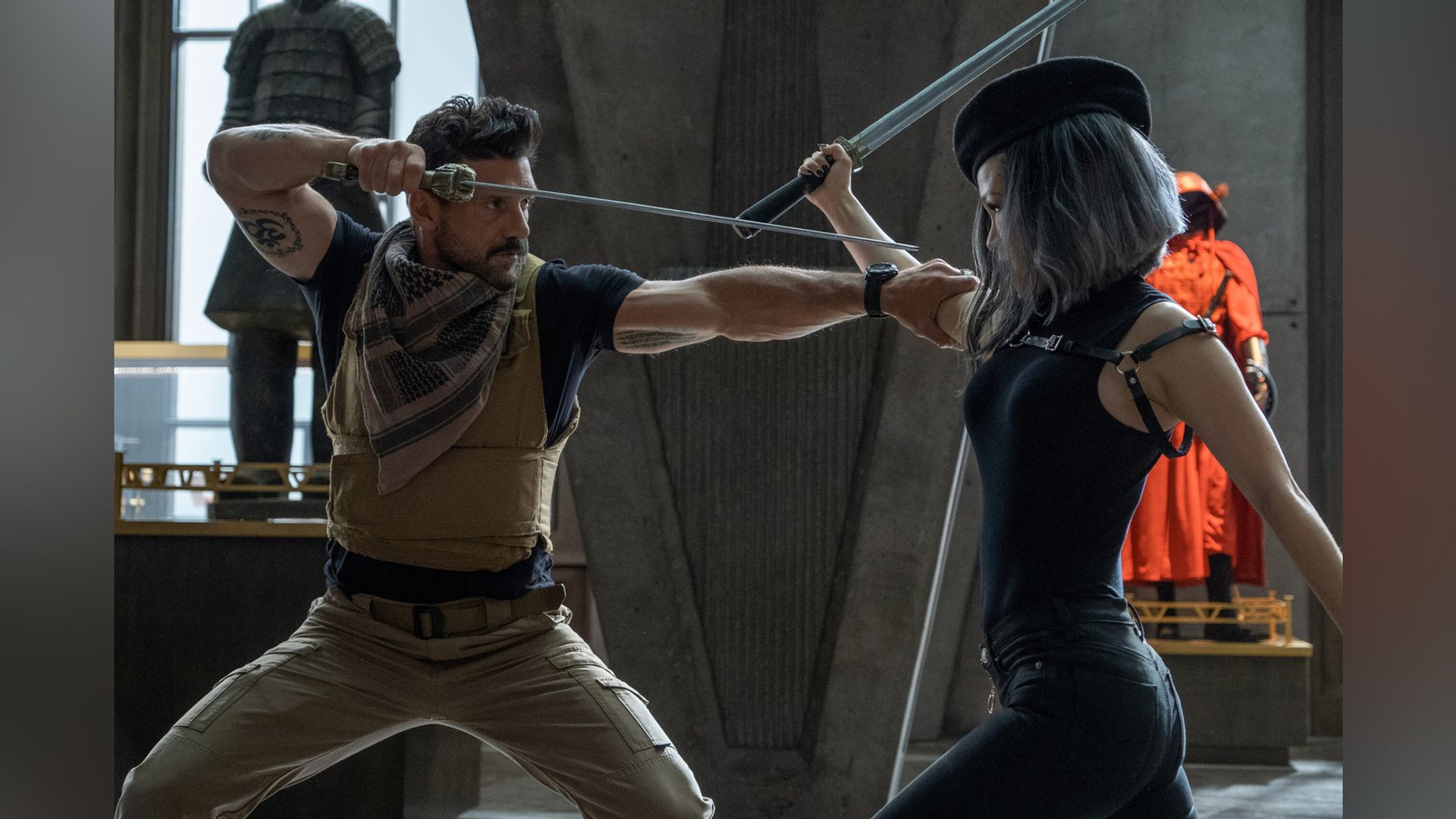 Frank Grillo nel film "Boss Level"