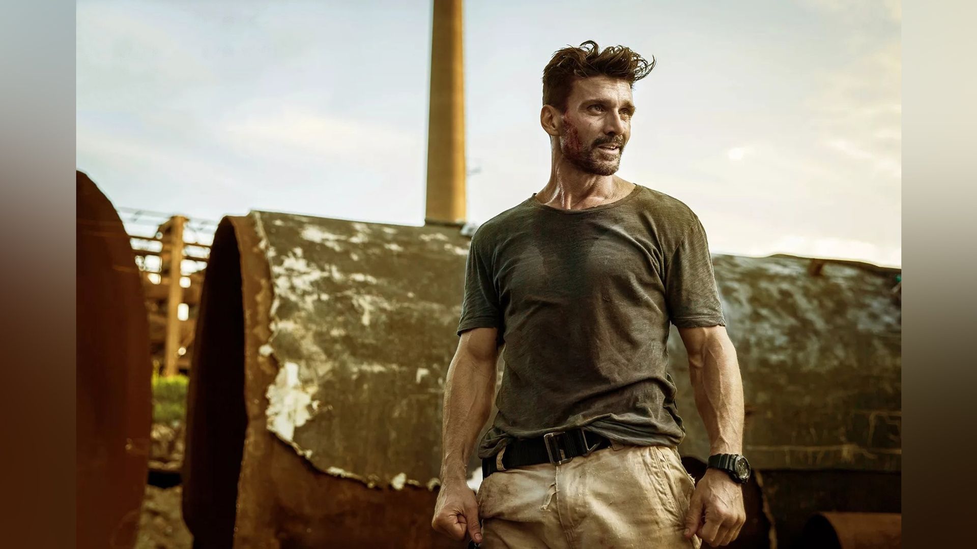 Frank Grillo nel film "Wolf Warrior 2"