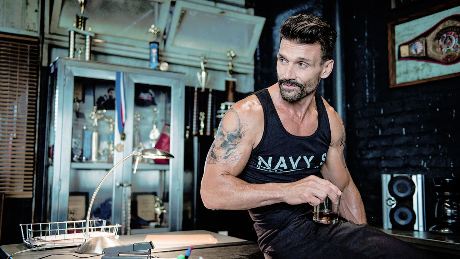 Frank Grillo nella serie "Kingdom"