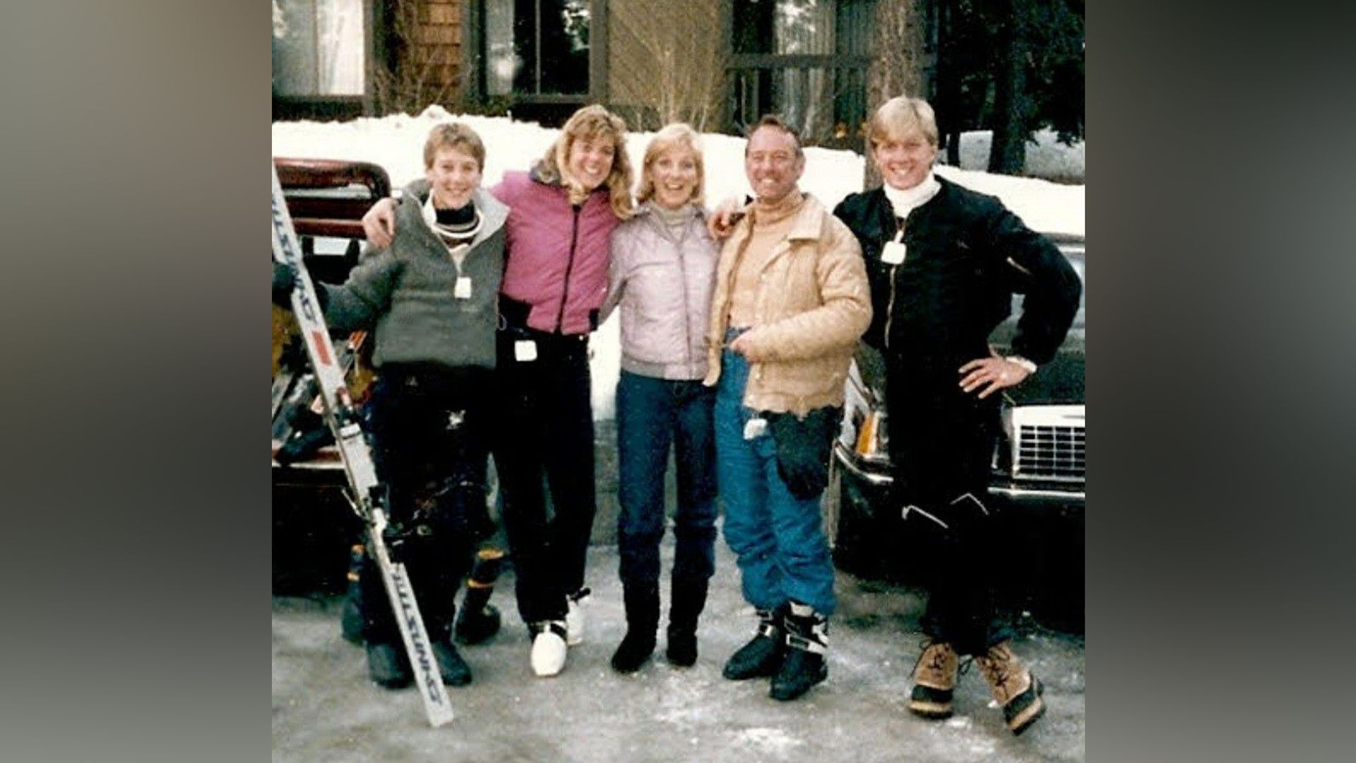 William Zabka con la sua famiglia