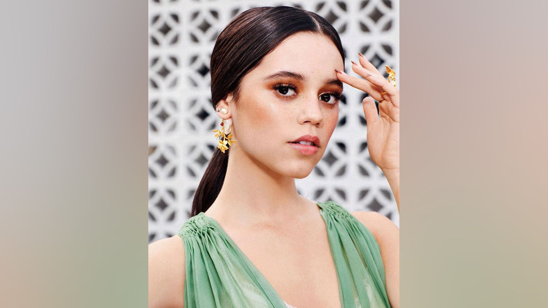 L'attrice Jenna Ortega