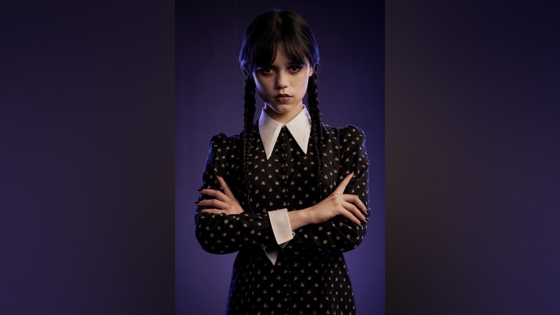 Jenna Ortega nei panni di Wednesday Addams