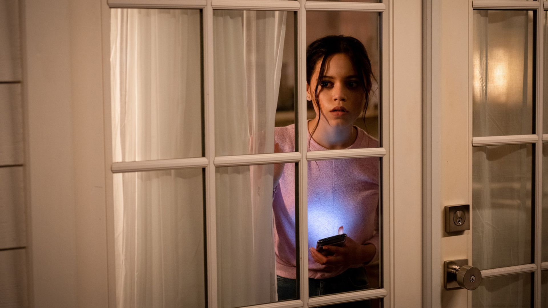 Jenna Ortega nel film Scream