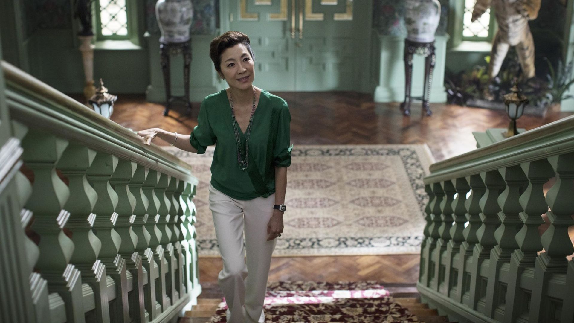 Una scena da Crazy Rich Asian