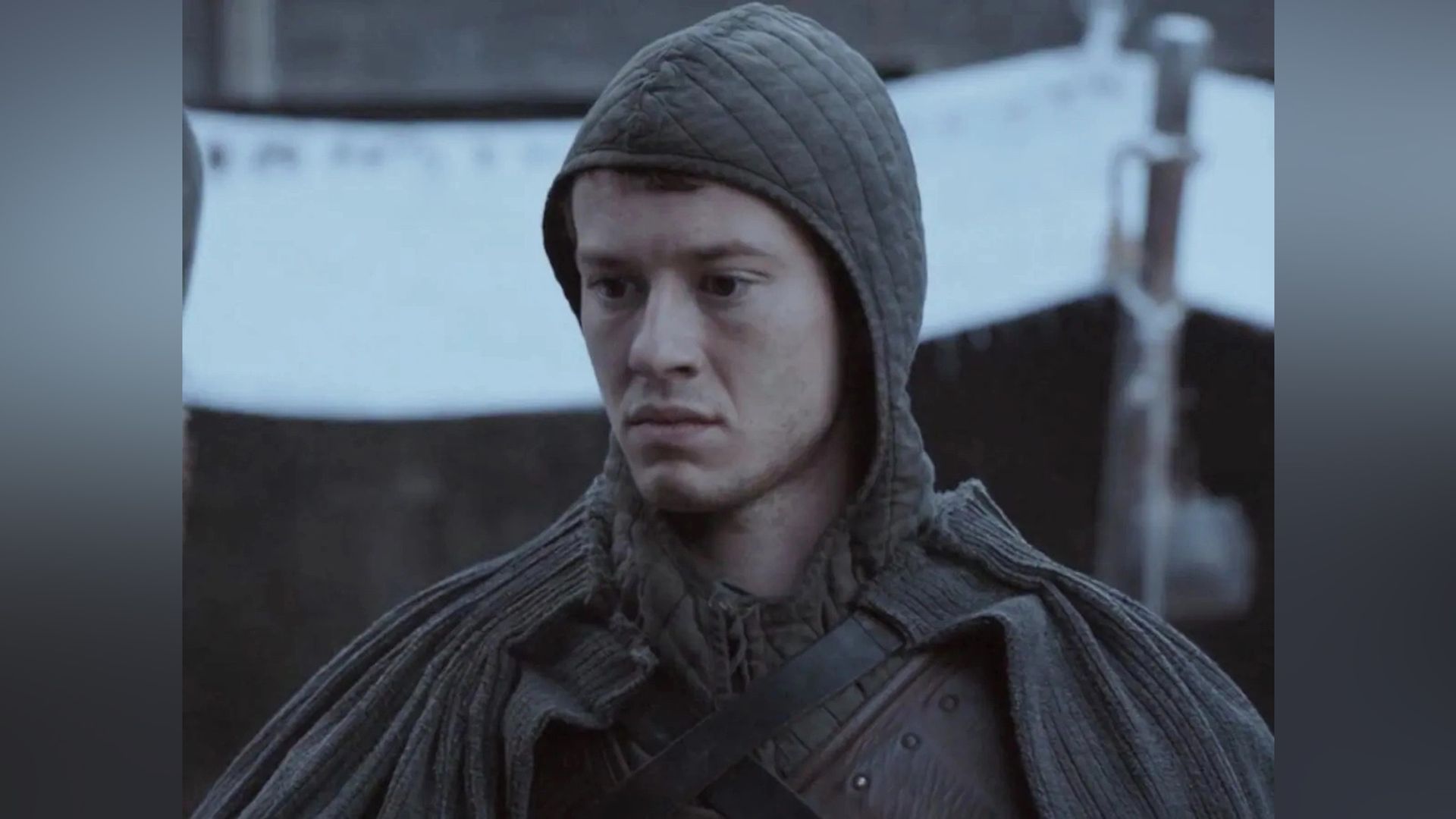 Joseph Quinn nella serie TV "Game of Thrones"