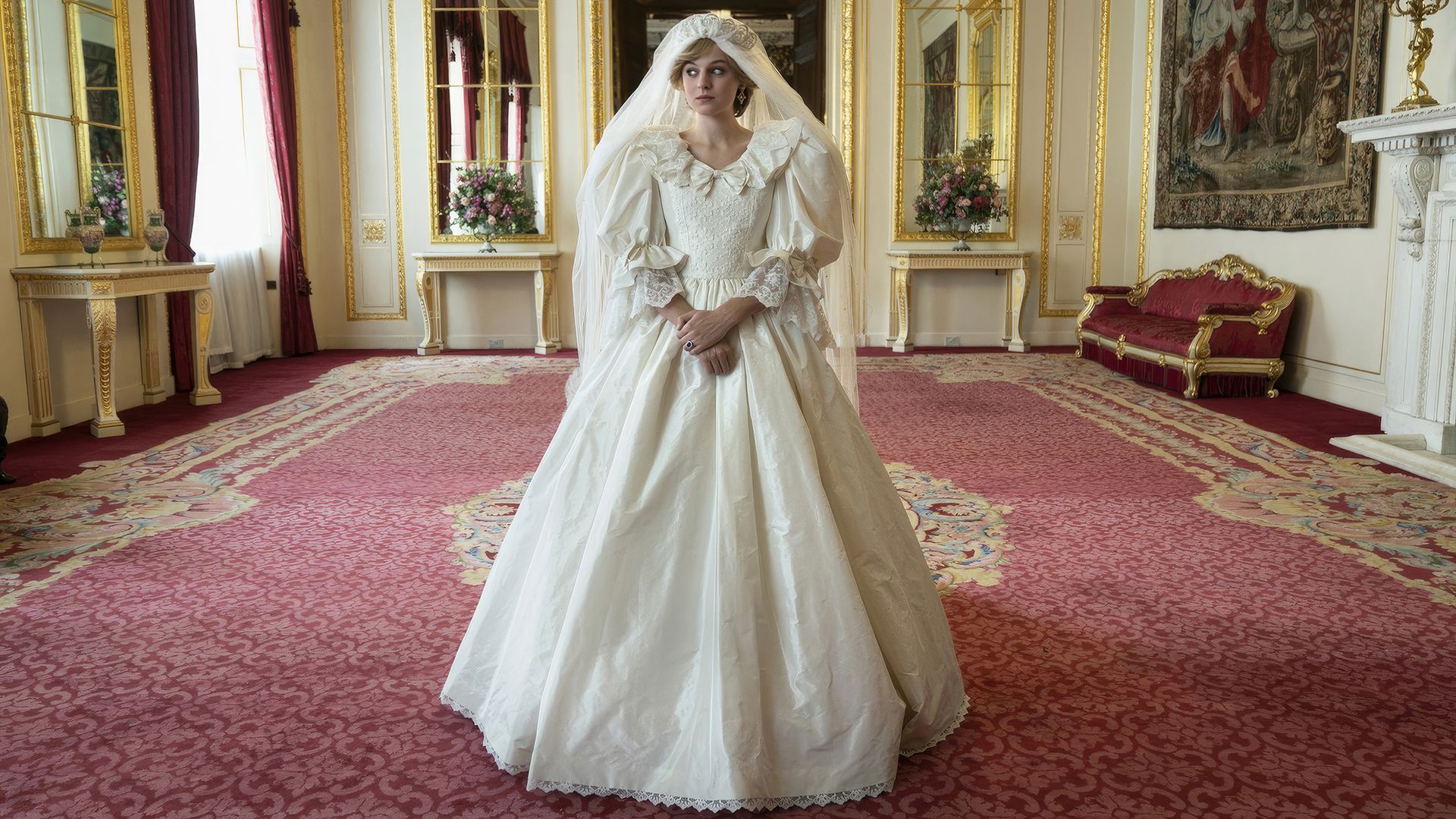 Emma Corrin come Principessa Diana
