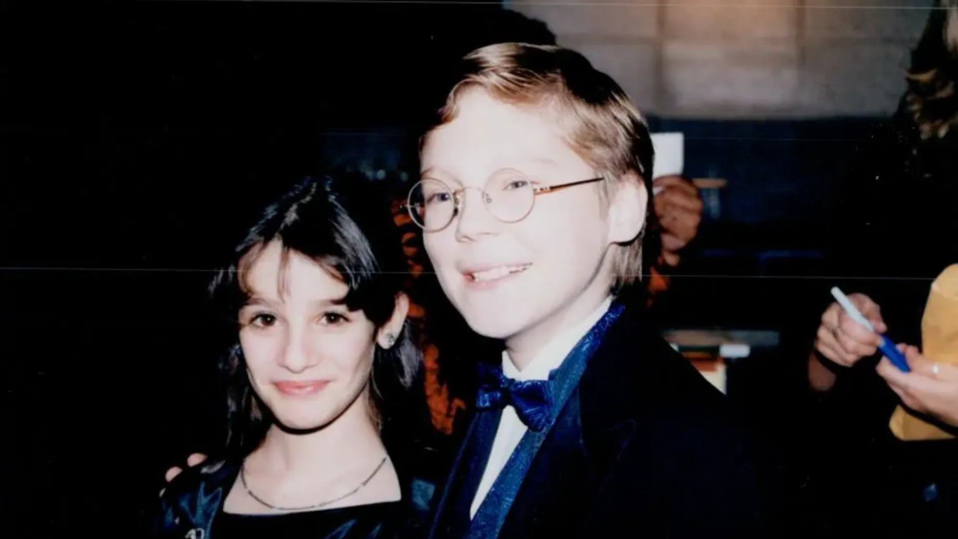 Paul Dano da bambino (con Lea Michele)