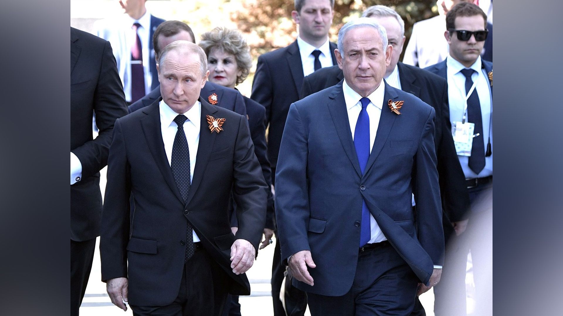 Benjamin Netanyahu e Vladimir Putin