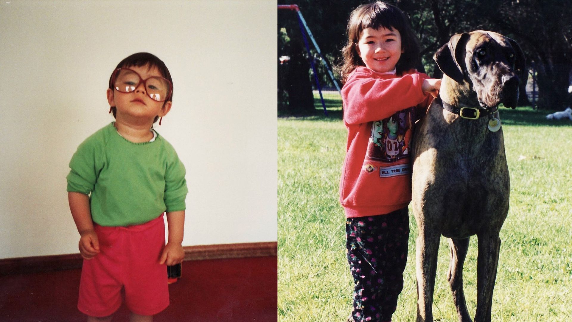 Natasha Liu Bordizzo da bambina