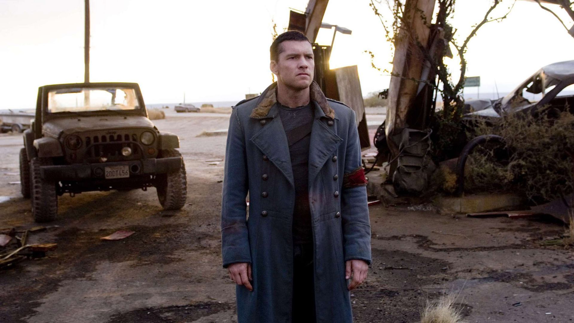 Sam Worthington nel film 'Terminator Salvation'