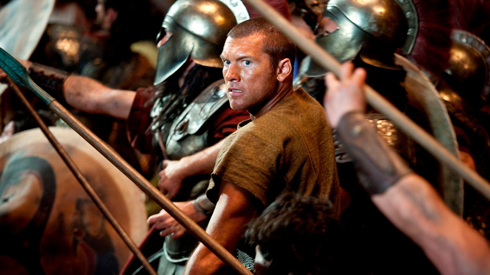 Sam Worthington nel film 'Clash of the Titans'