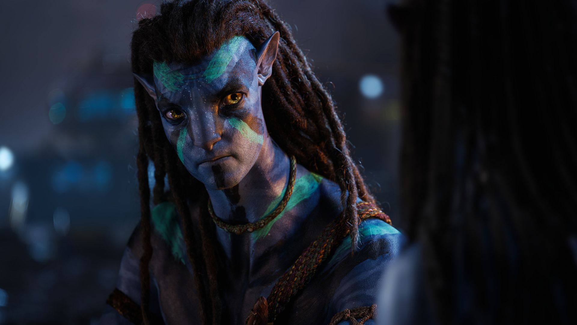 Sam Worthington nel film “Avatar: The Way of Water”