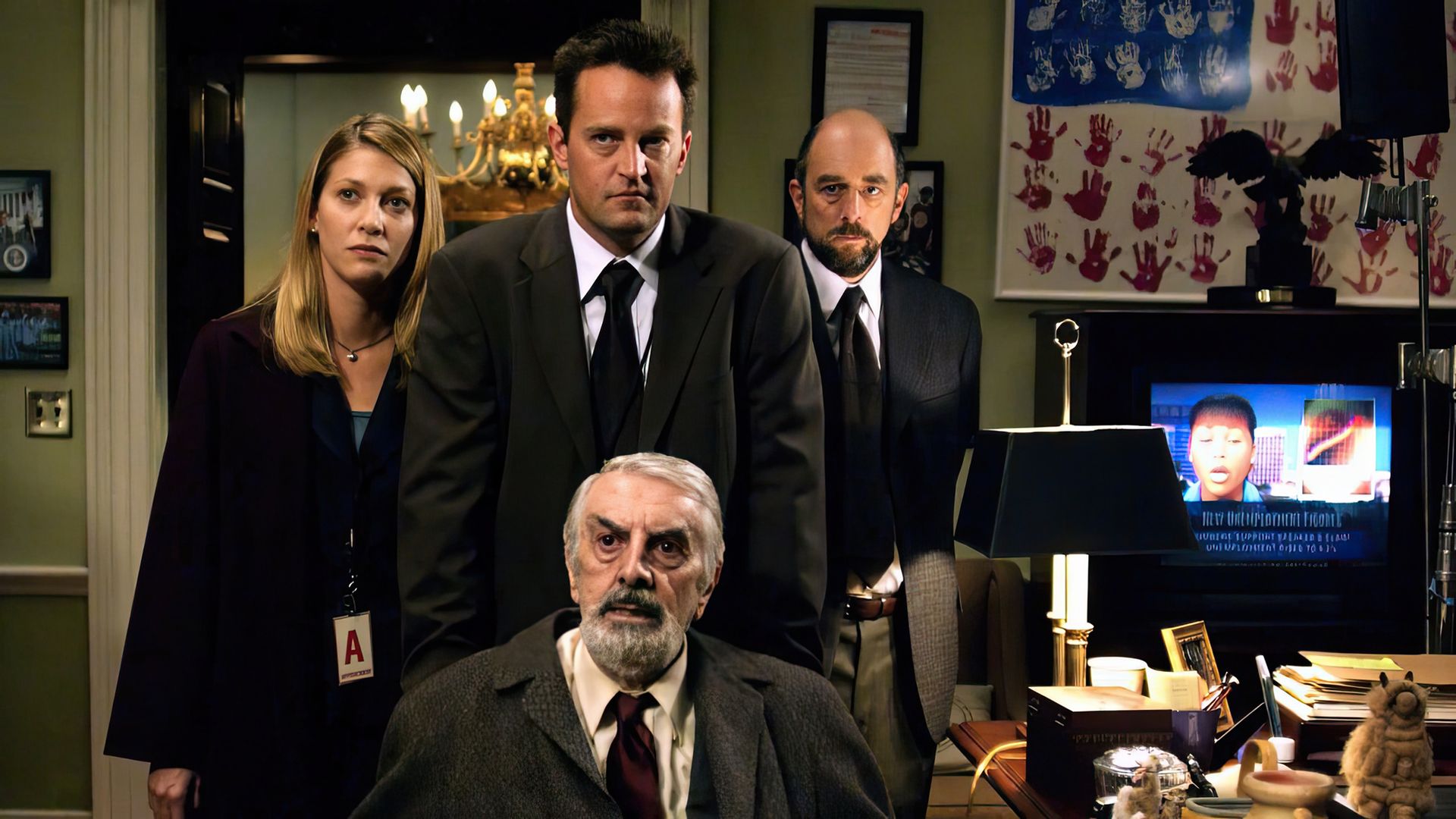 Matthew Perry nella serie TV 'The West Wing'