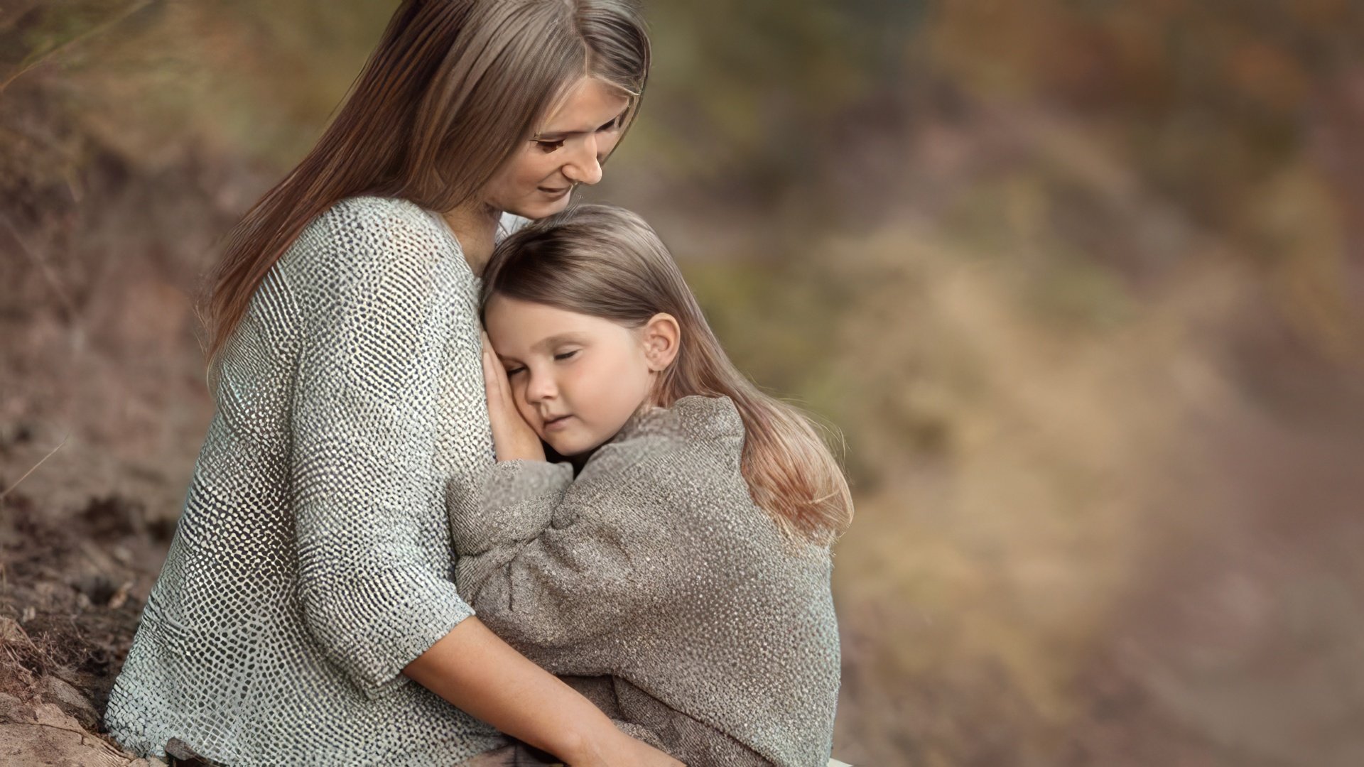 Una forte donna Capricorno si ammorbidisce dopo la nascita dei figli