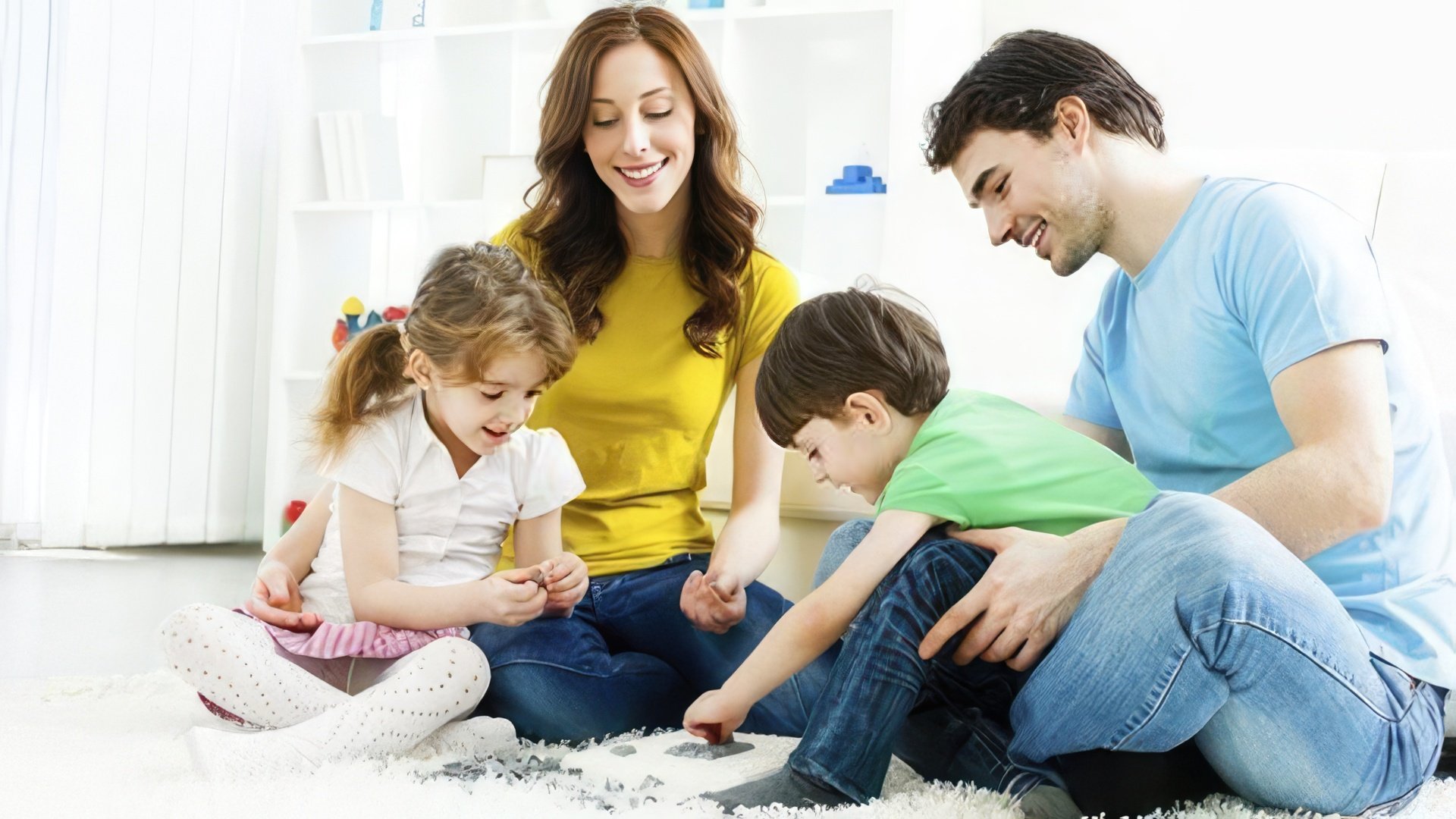In una famiglia Sagittario e Bilancia, condizioni ideali sono state create per i bambini