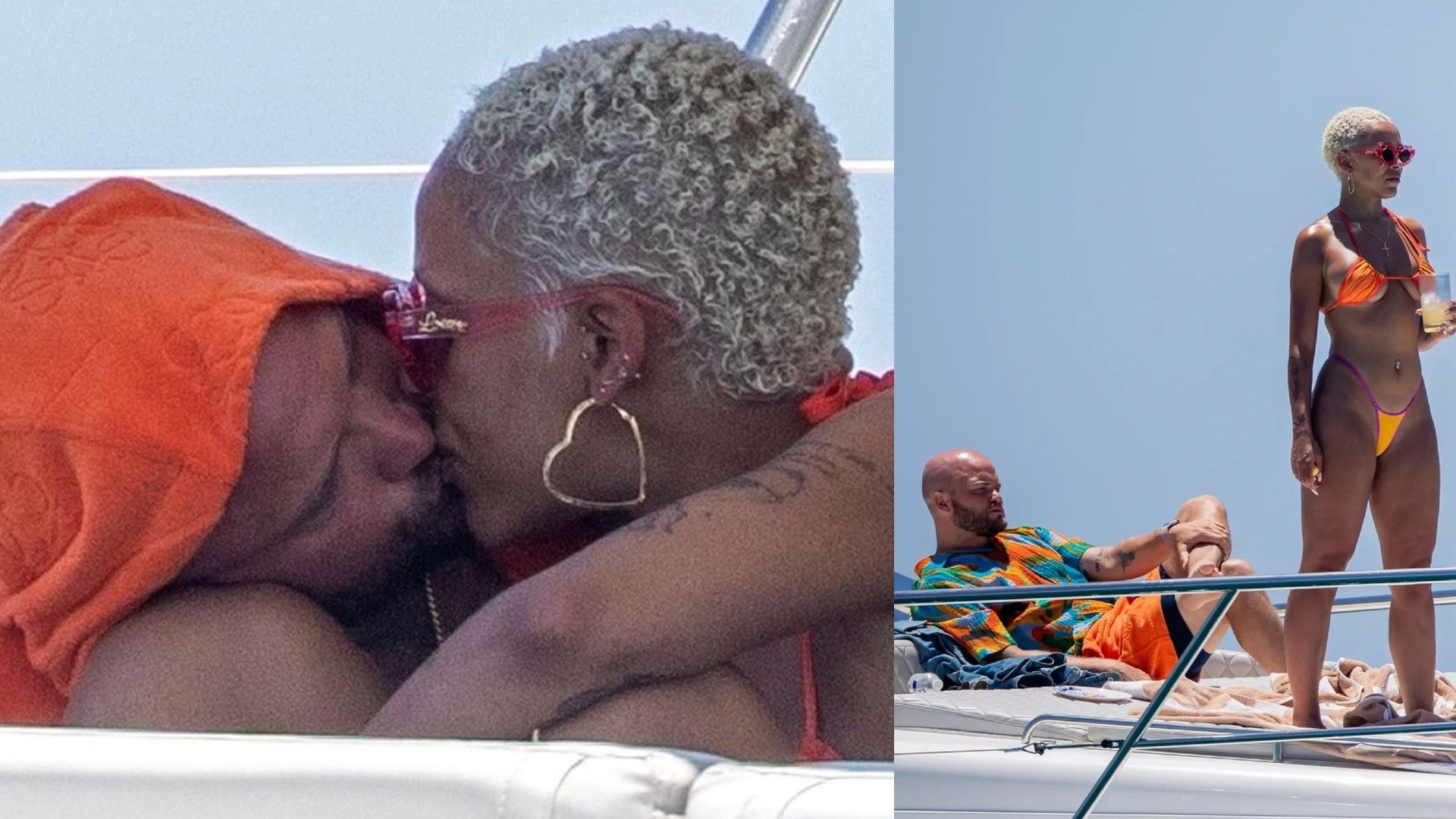Doja Cat e Jay Cyrus su uno yacht