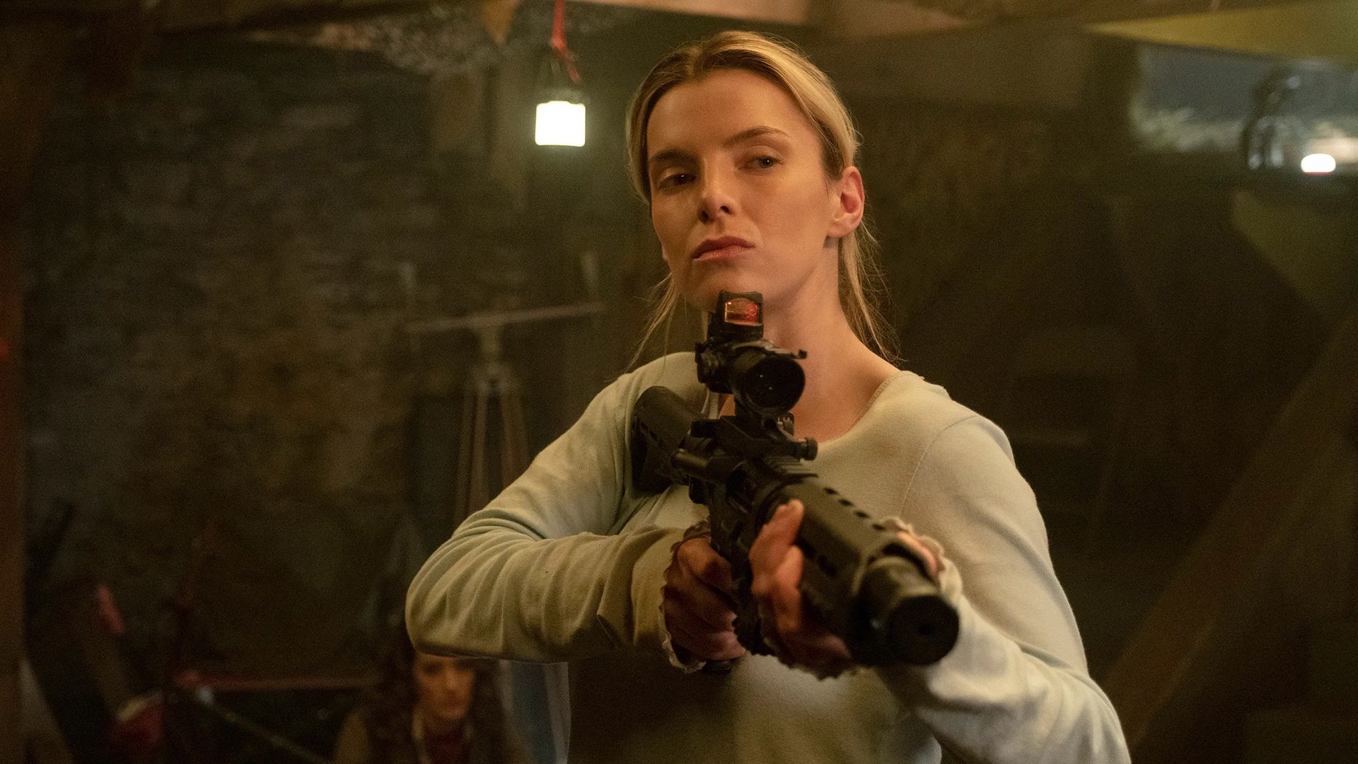 Betty Gilpin nel film 'The Hunt'