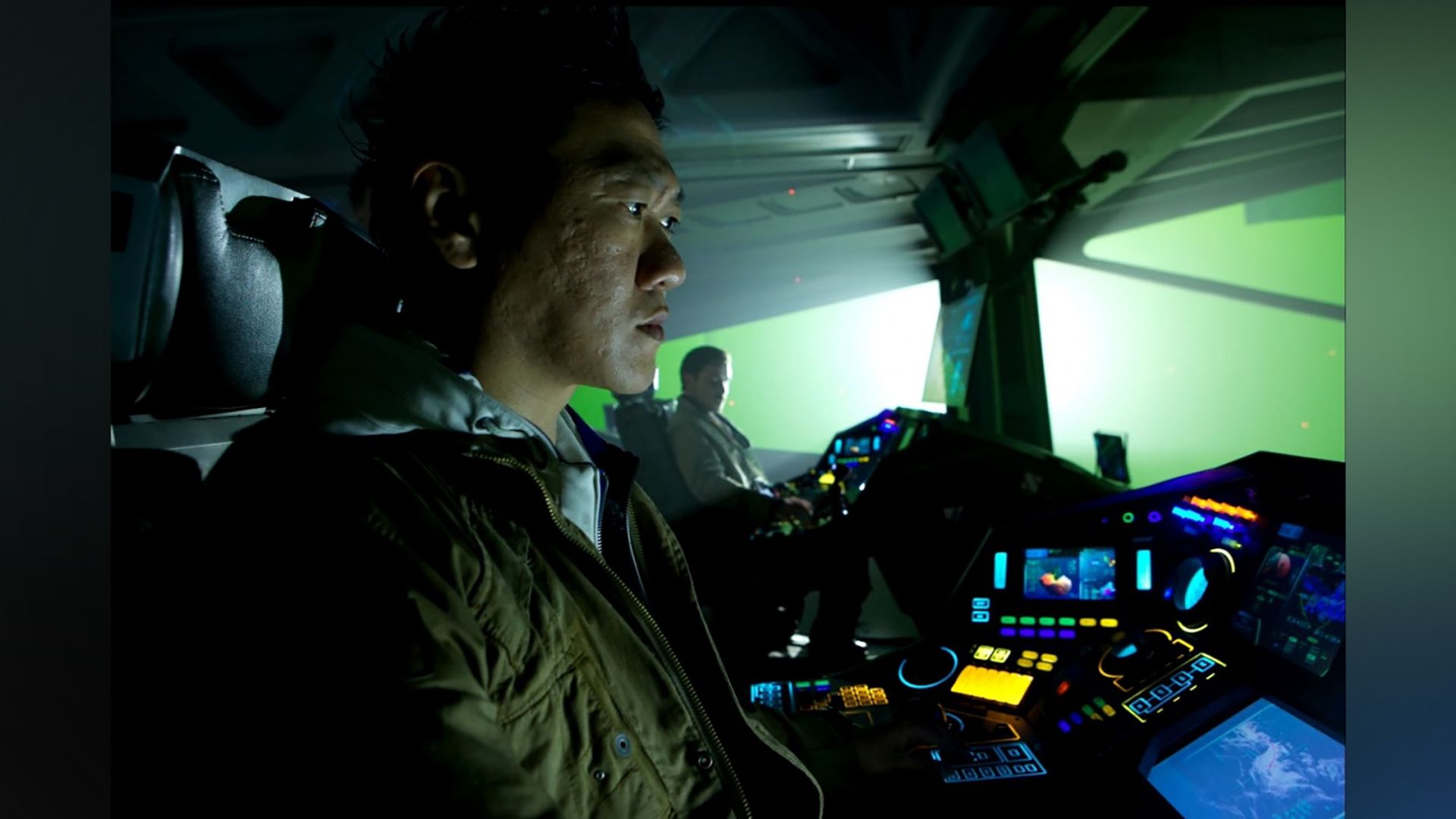 Benedict Wong nel film Prometheus