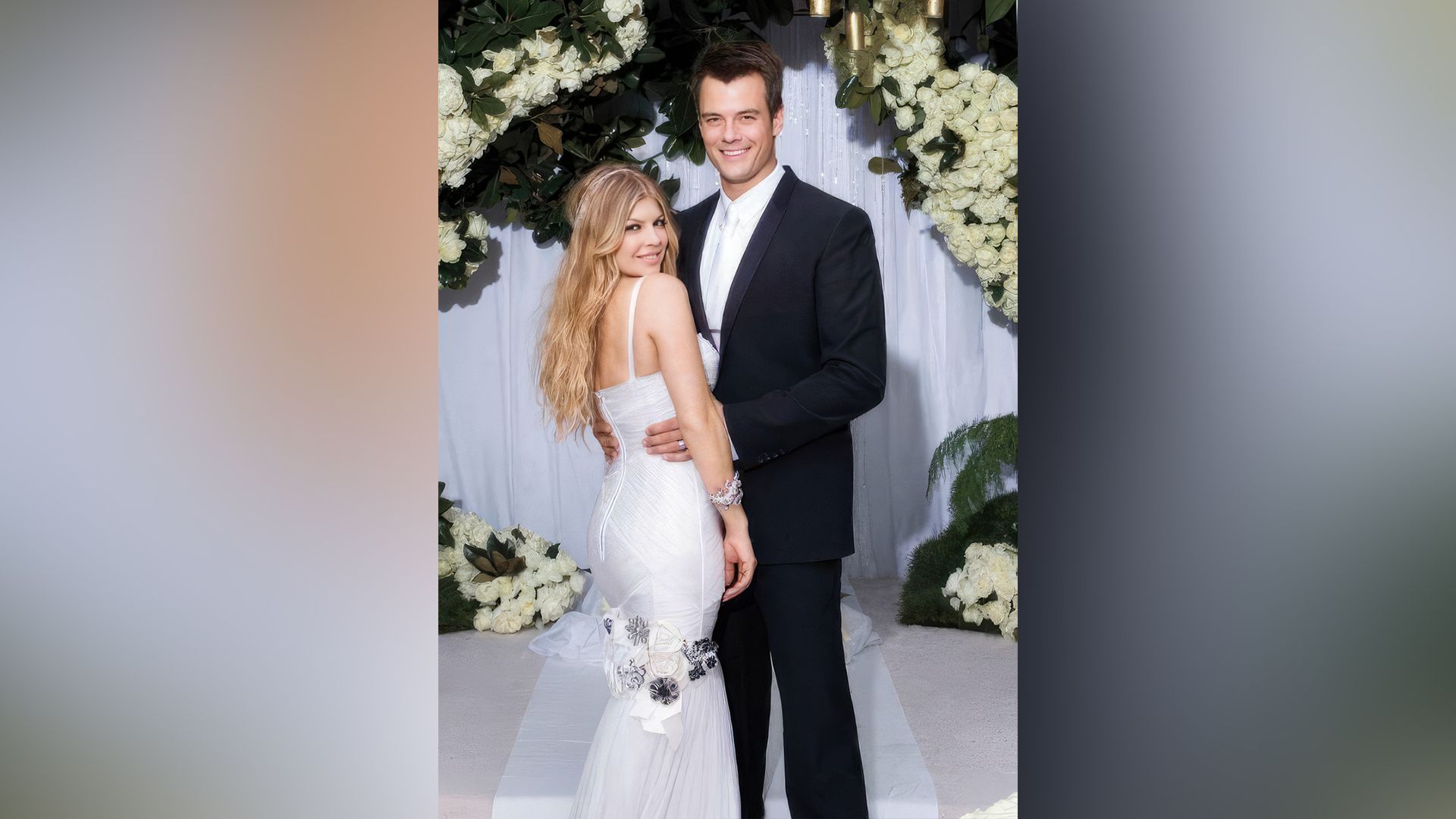 Il matrimonio di Fergie e Josh Duhamel