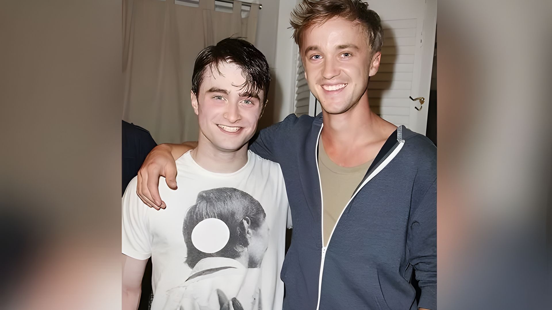 Tom Felton e Daniel Radcliffe