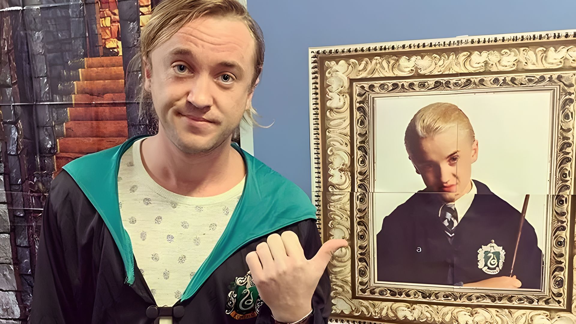 Tom Felton ieri e oggi nei panni di Draco Malfoy