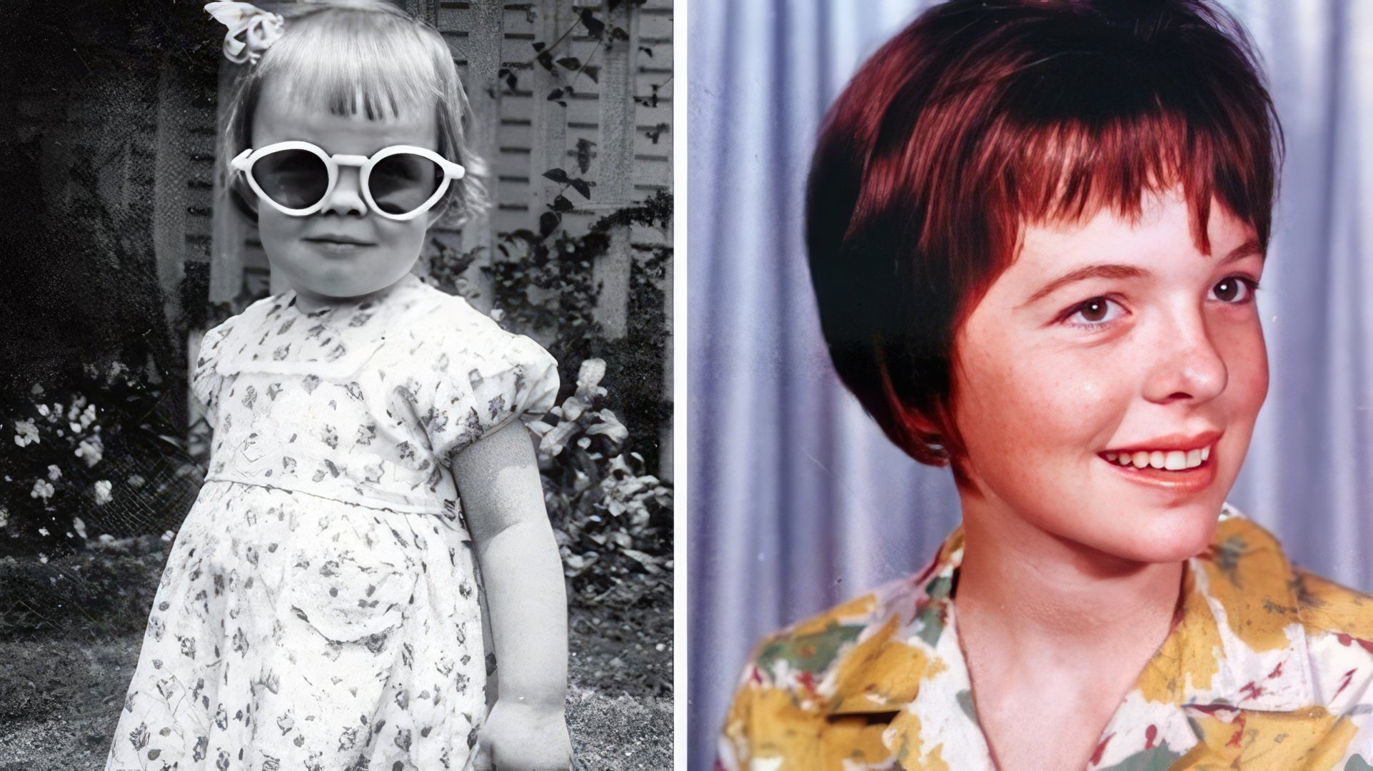 Diane Keaton da bambina e in gioventù