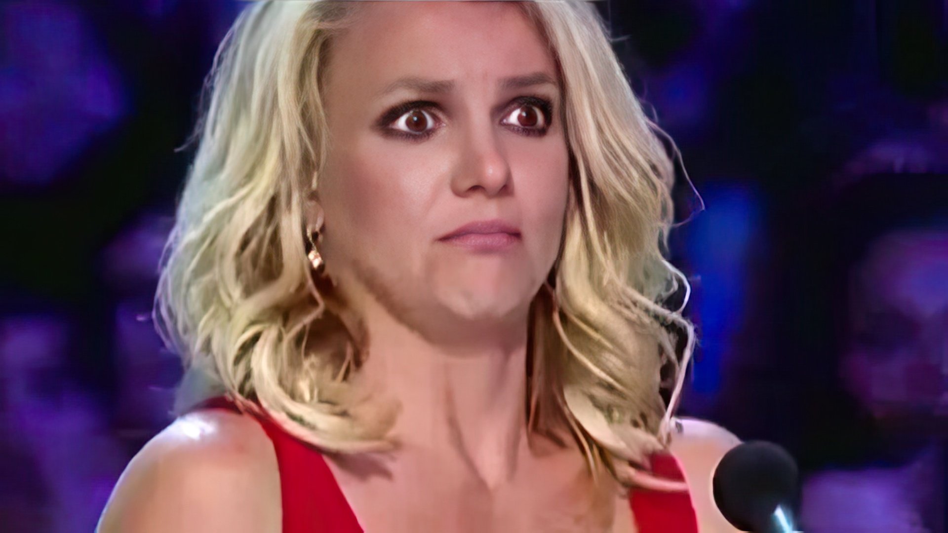 Britney Spears era un giudice nel talent show "Factor X"