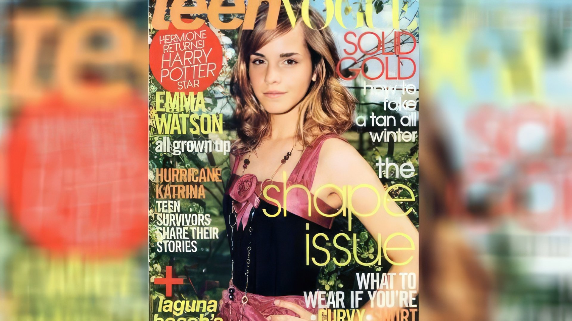 Primo servizio fotografico di Emma Watson per Teen Vogue