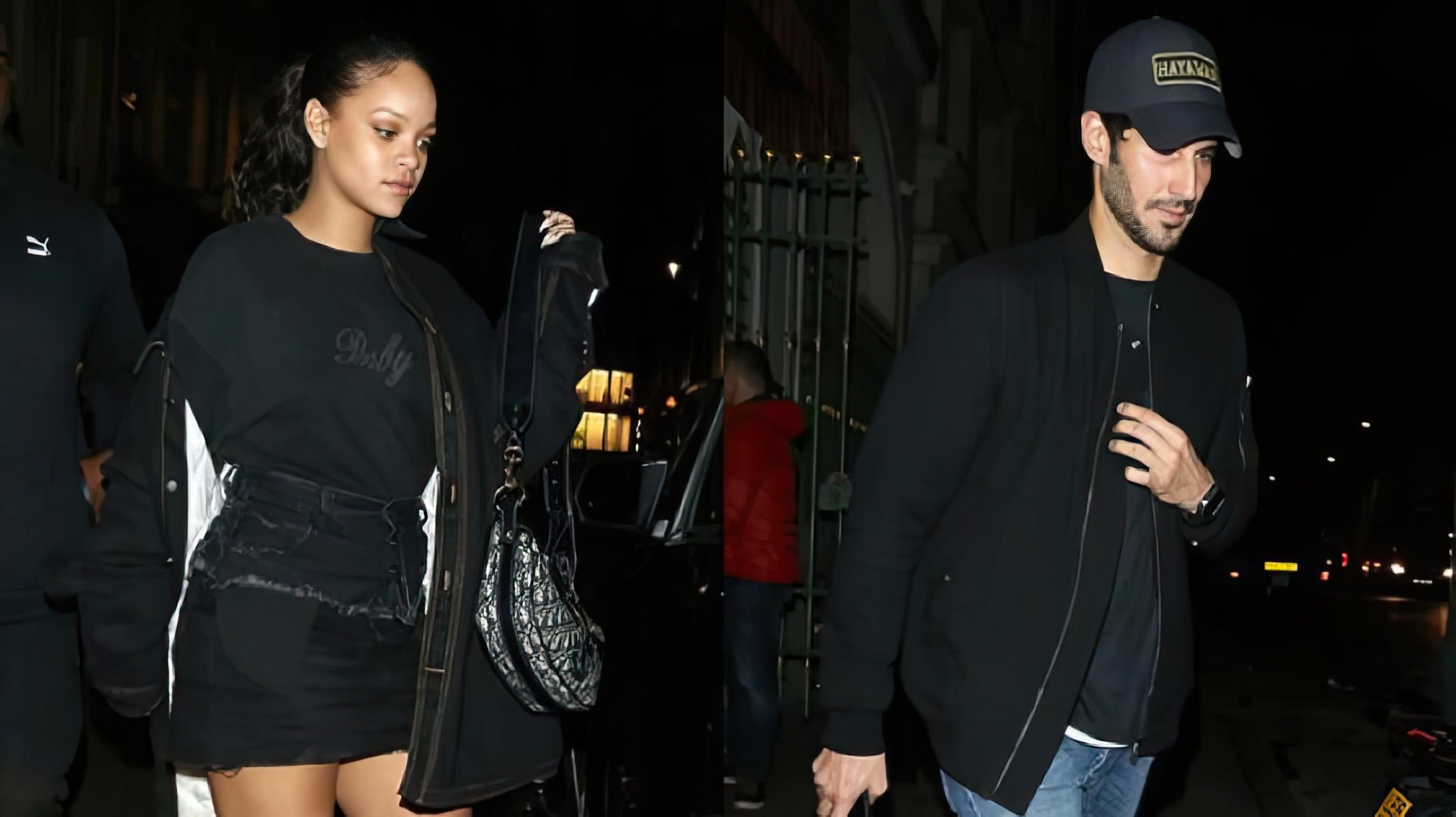 Rihanna e il suo fidanzato Hassan Jameel