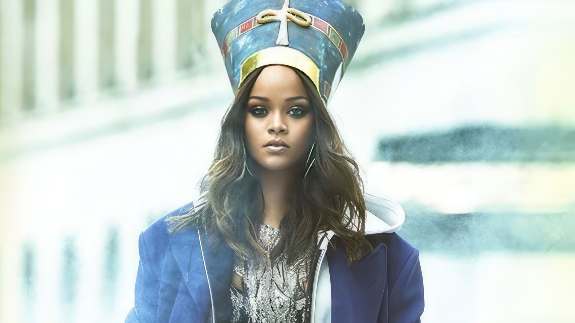 La cantante e attrice Rihanna