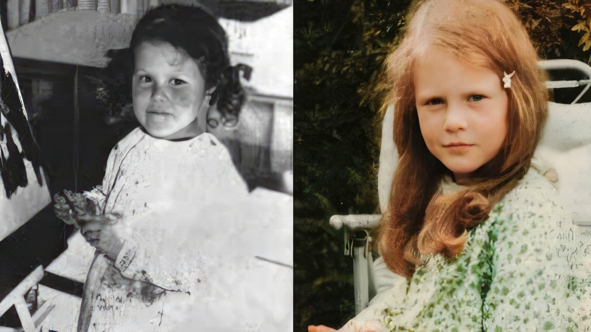 Foto di Nicole Kidman da bambina