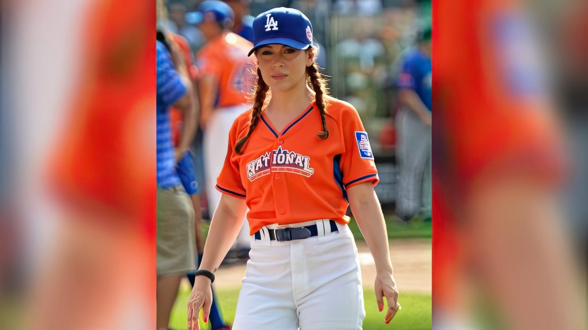 L'attrice è una grande fan del baseball