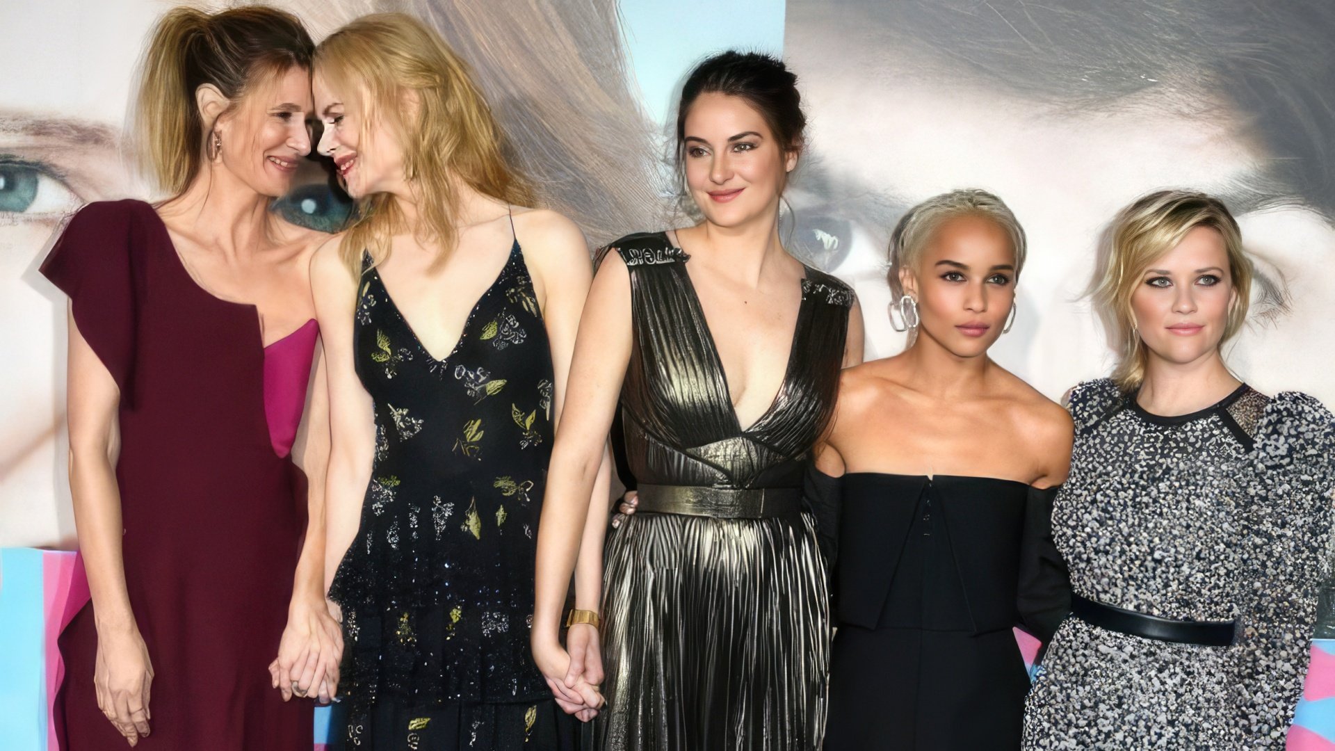 Il cast della serie televisiva Big Little Lies