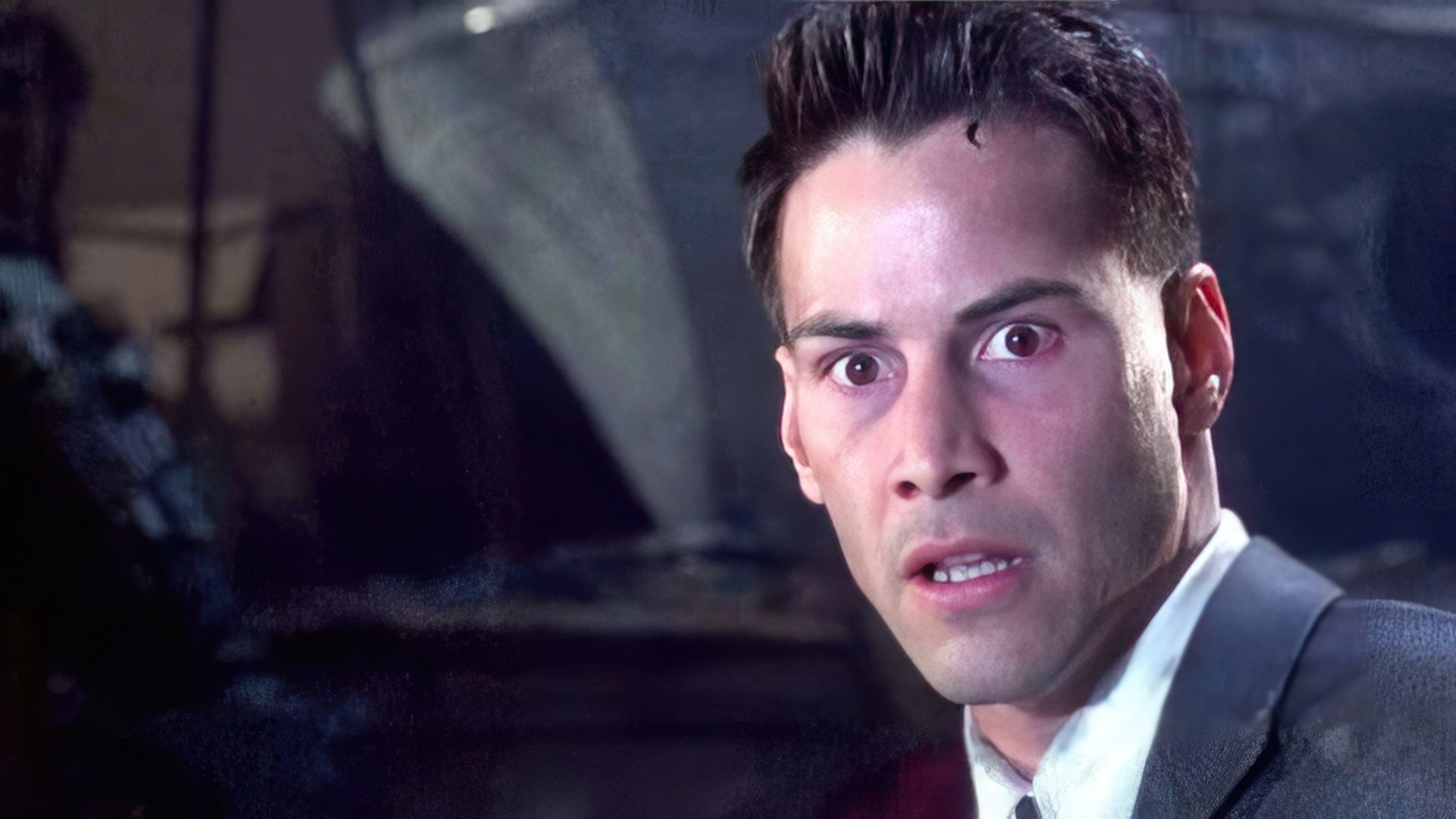 Una scena del film 'Johnny Mnemonic'