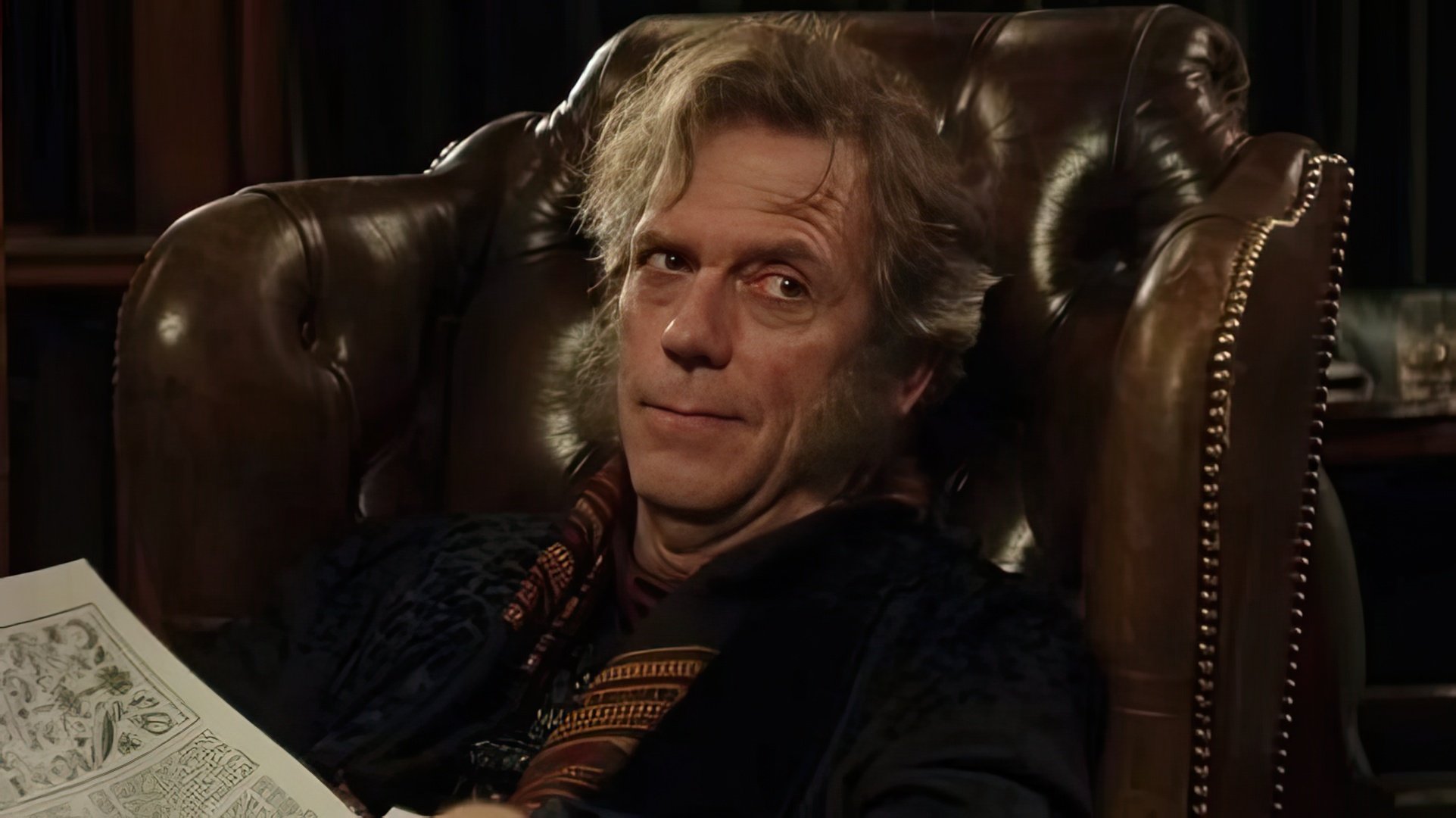 Hugh Laurie come Mycroft Holmes