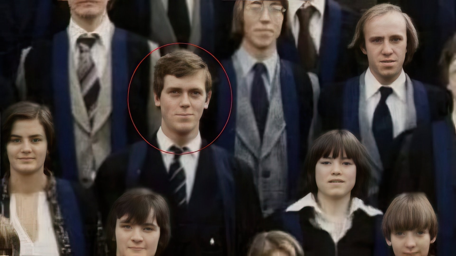 Hugh Laurie nella sua gioventù