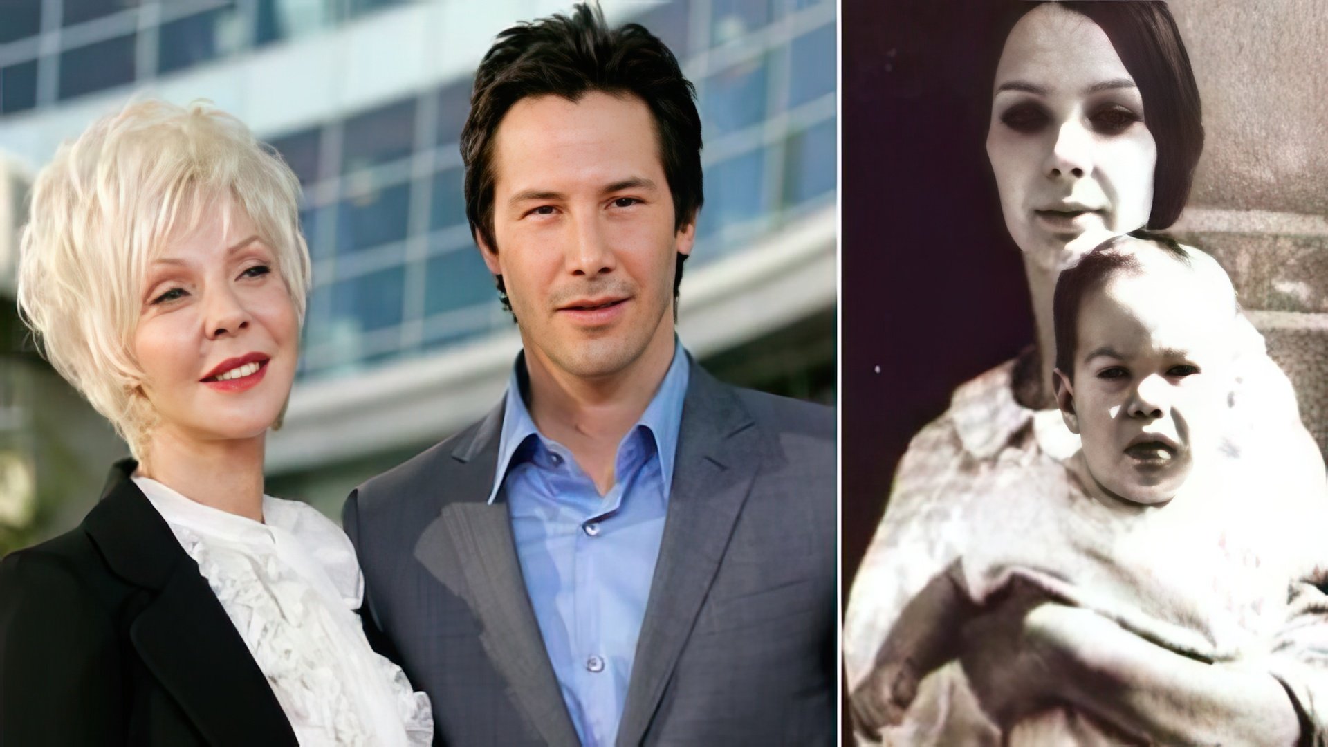 Keanu Reeves con sua madre, Patricia Bond-Reeves