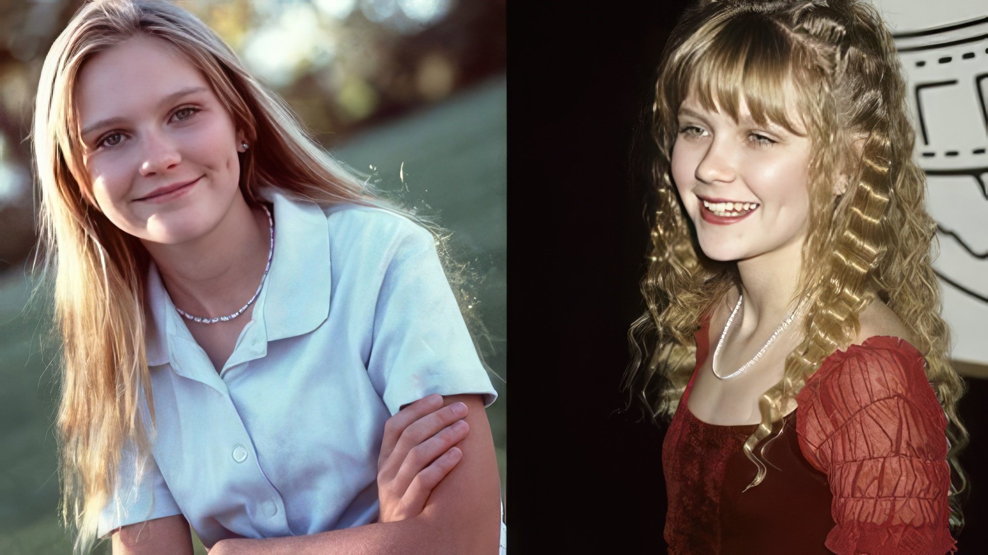 Kirsten Dunst durante gli anni scolastici