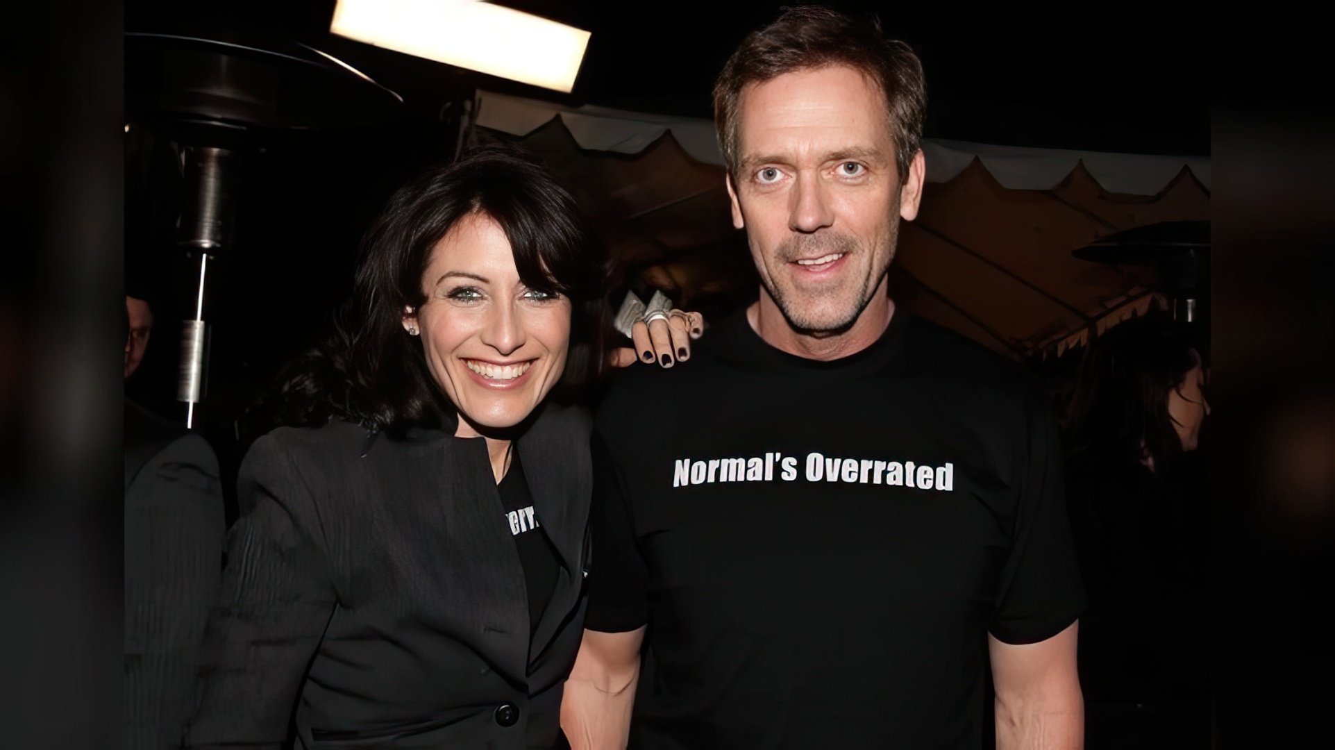 Lisa Edelstein e Hugh Laurie