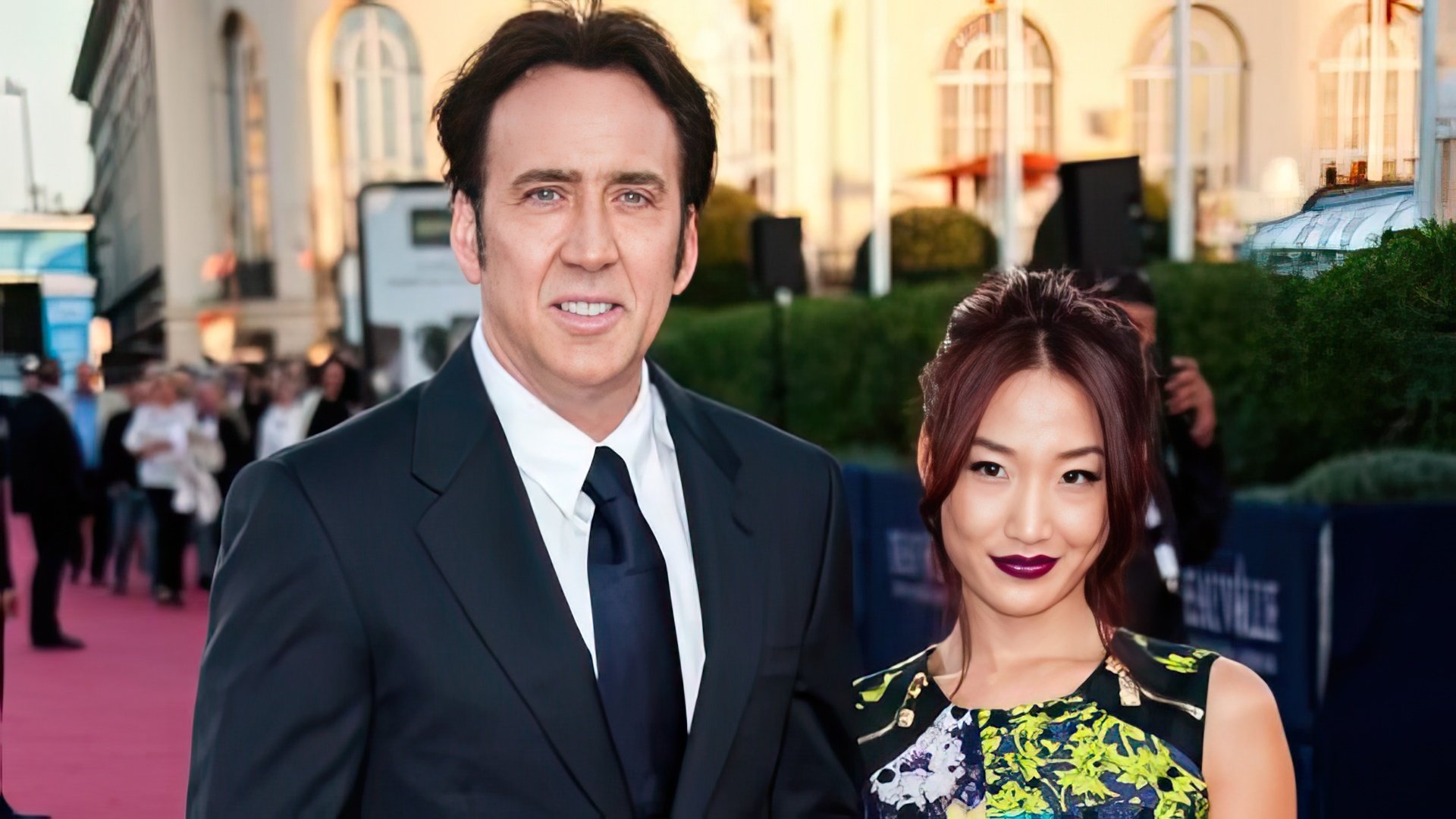 Nicolas Cage e la sua terza moglie Alice Kim