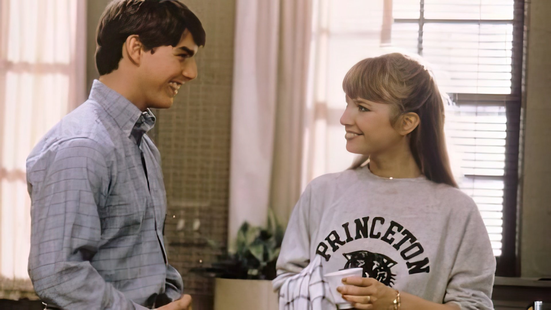 Una scena del film Risky Business