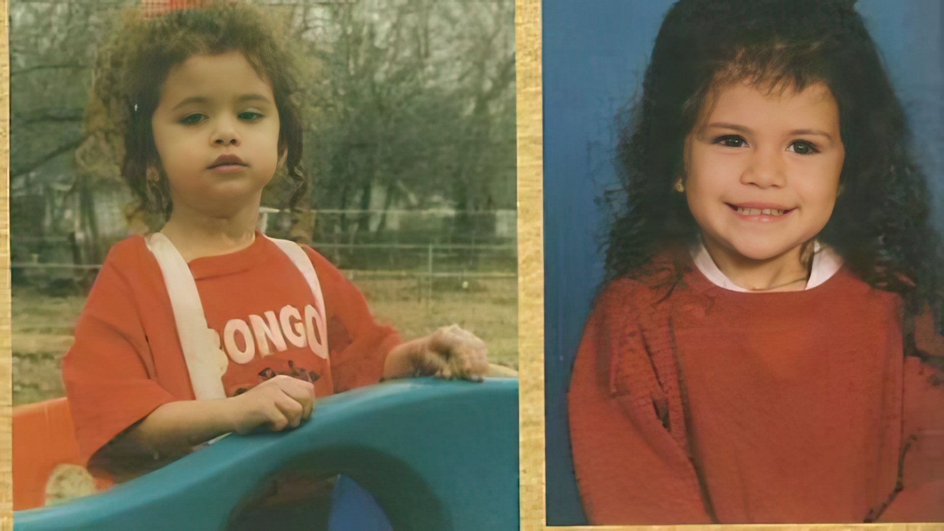 Foto dall'archivio di famiglia di Selena Gomez