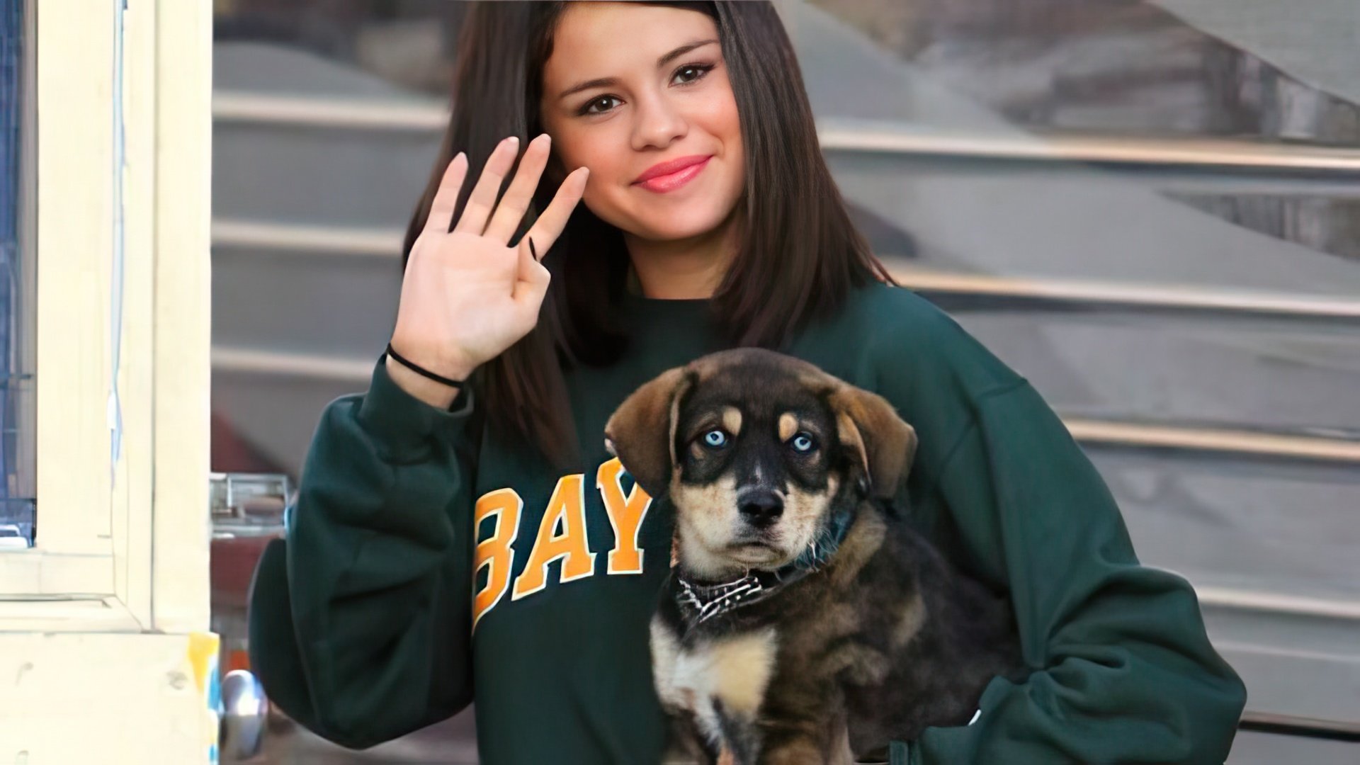 Selena Gomez e il suo cucciolo di nome Baylor